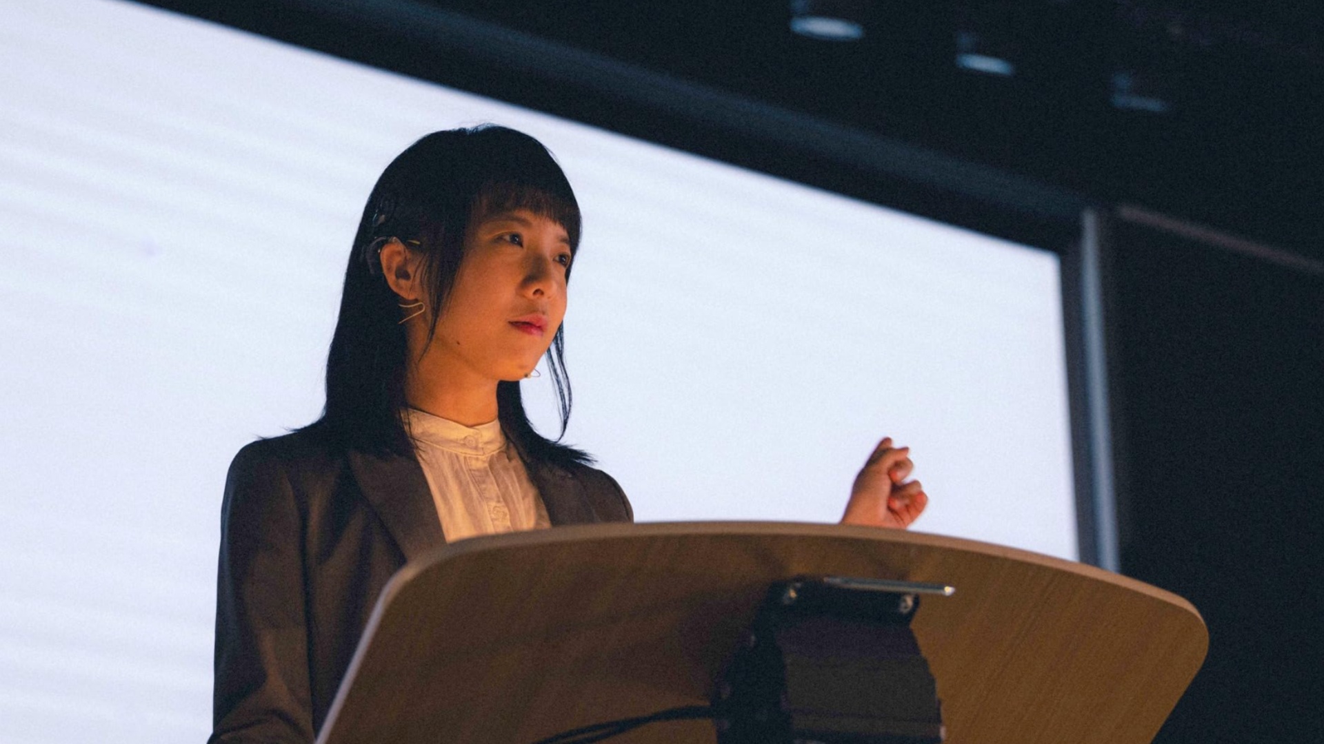 Chung Suet Ying as Sophie in The Way We Talk
