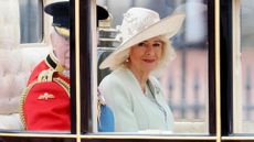 Queen Camilla at Trooping the Colour 2024