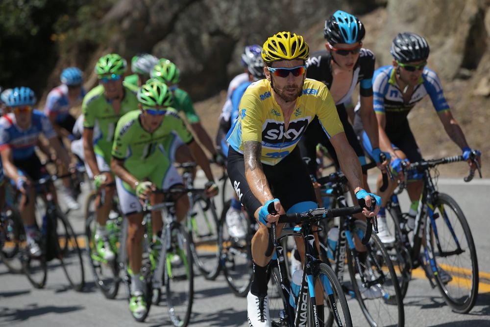 On course for victory at the 2014 Tour of California