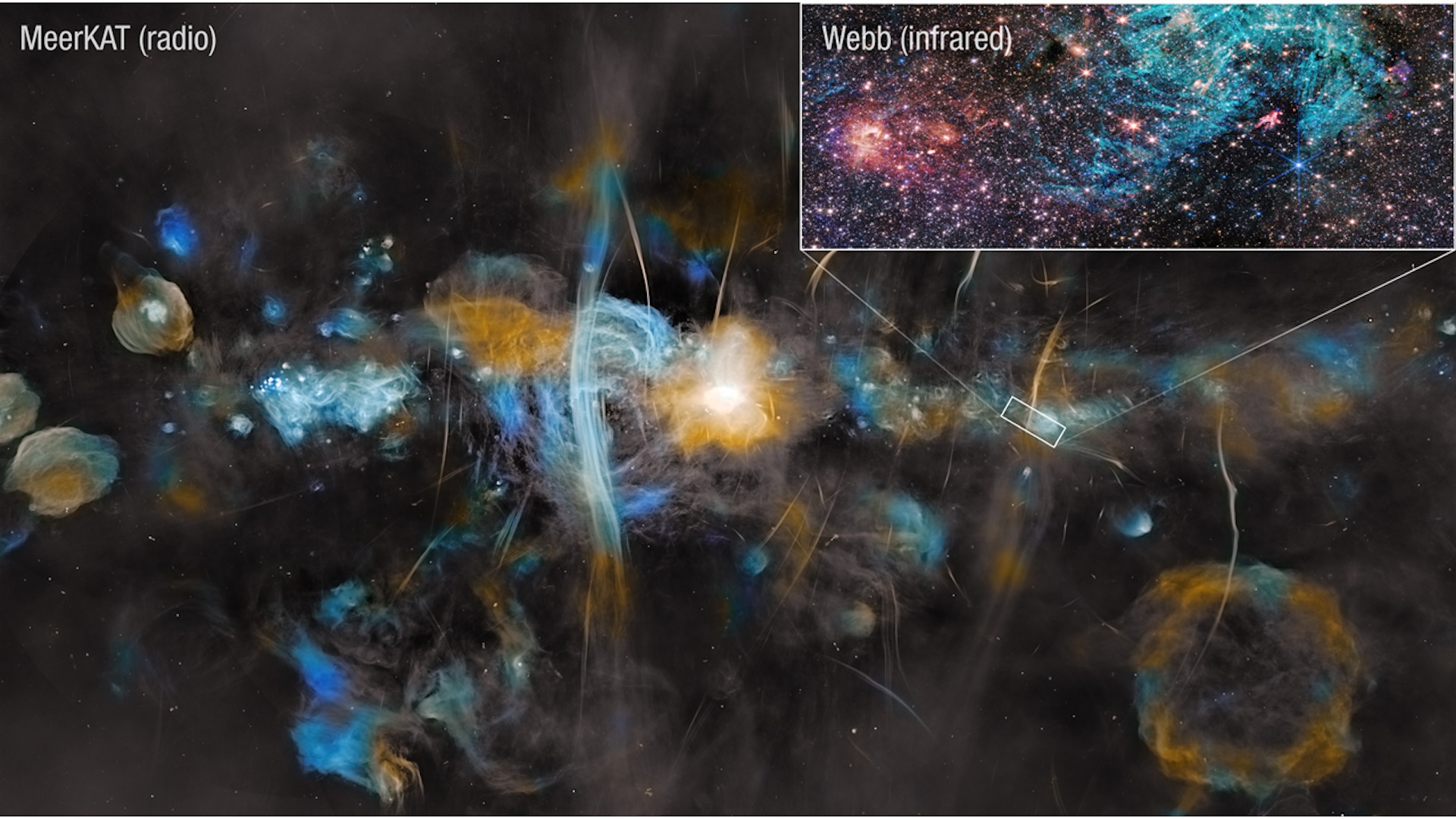 Space photo of the week: The chaotic heart of the Milky Way like you've never seen it before