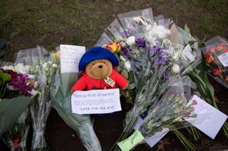 Paddington Bears were left all over the royal parks for the late Queen