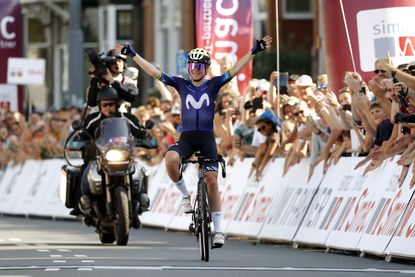 Annemiek van Vleuten rides her last road race, at the Simac Ladies Tour