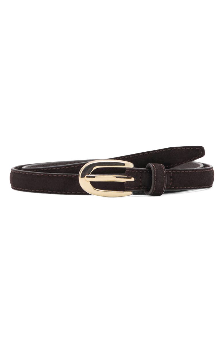 Thin Suede Belt