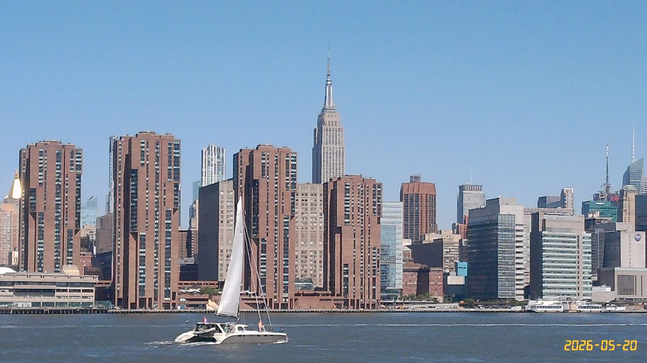 Images of New York City shot on a Yashica Tank compact camera