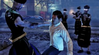 Punching jiangshi in the Nightmare in North Point DLC