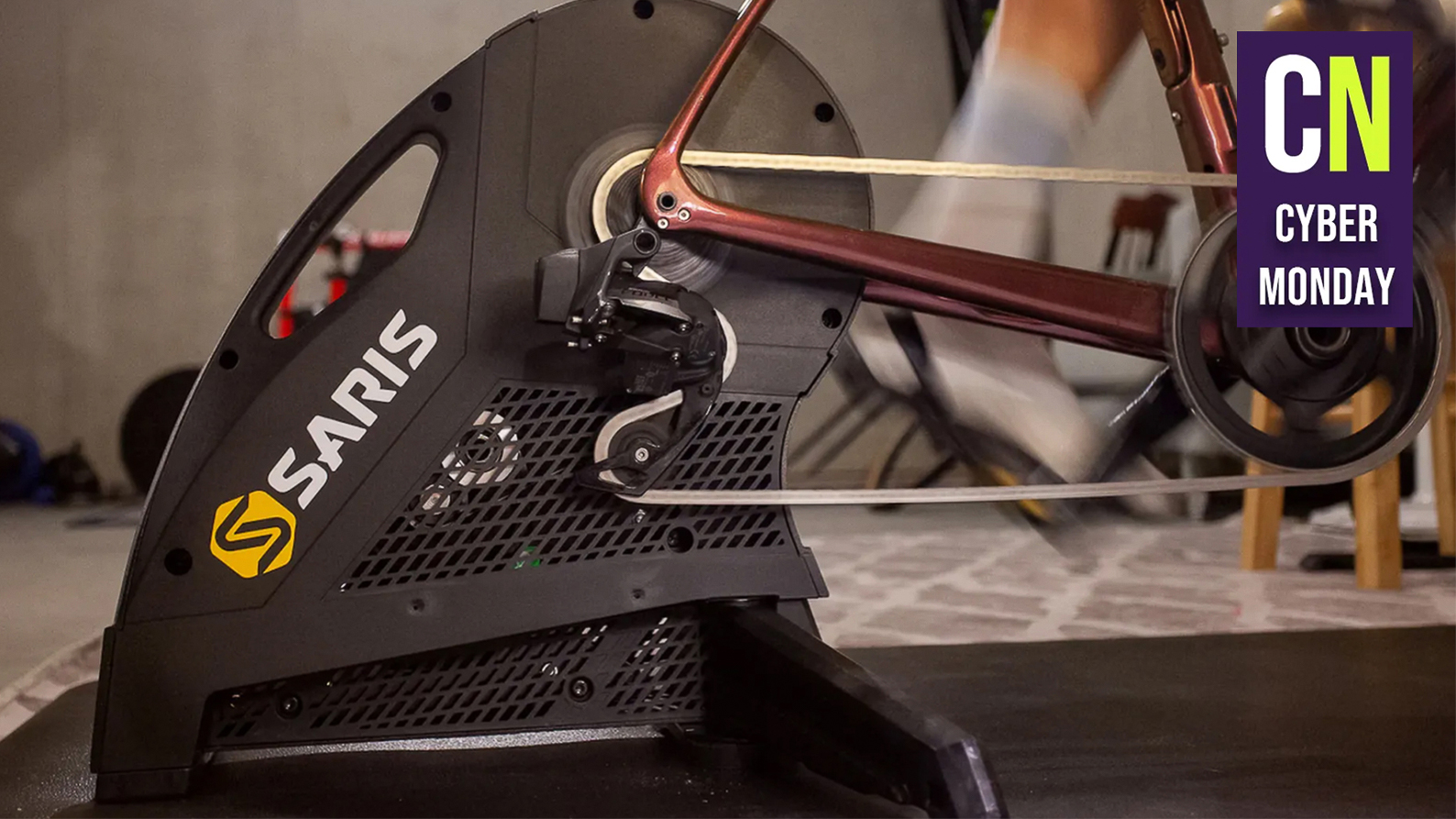 Cyber Monday is drawing to an end, but this high-spec smart trainer has just hit a better-than-half-price discount – save big on the Saris H3 Plus before it's gone