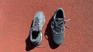 a photo of the Under Armour Charged Gemini running shoe upper