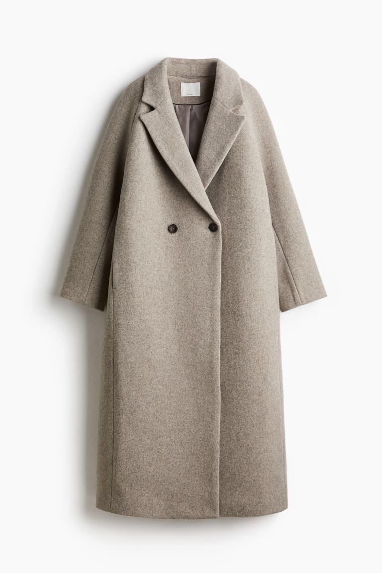 Wool-Blend Coat