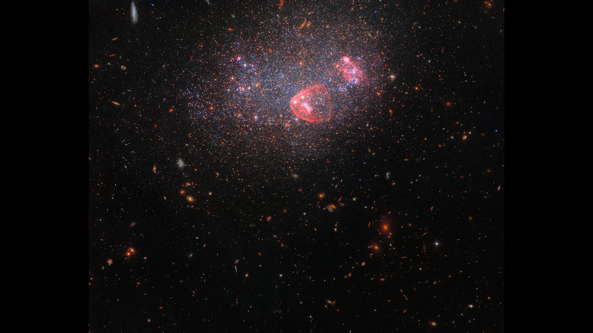 Space photo of the week: Hubble spies a dwarf galaxy thumbnail