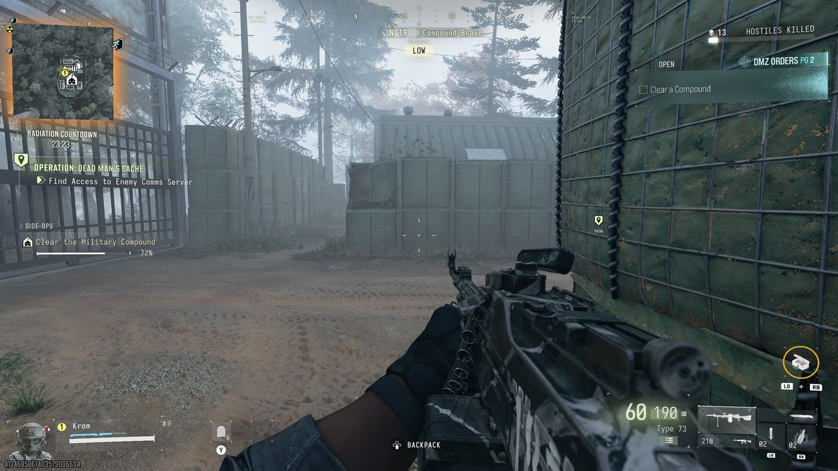 Modern Warfare 4 DMZ - Clearing a compound