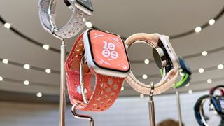 Apple Watch 9 shown in display room