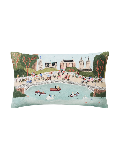 Nicole Cicak Central Park Summer Pillow Cover