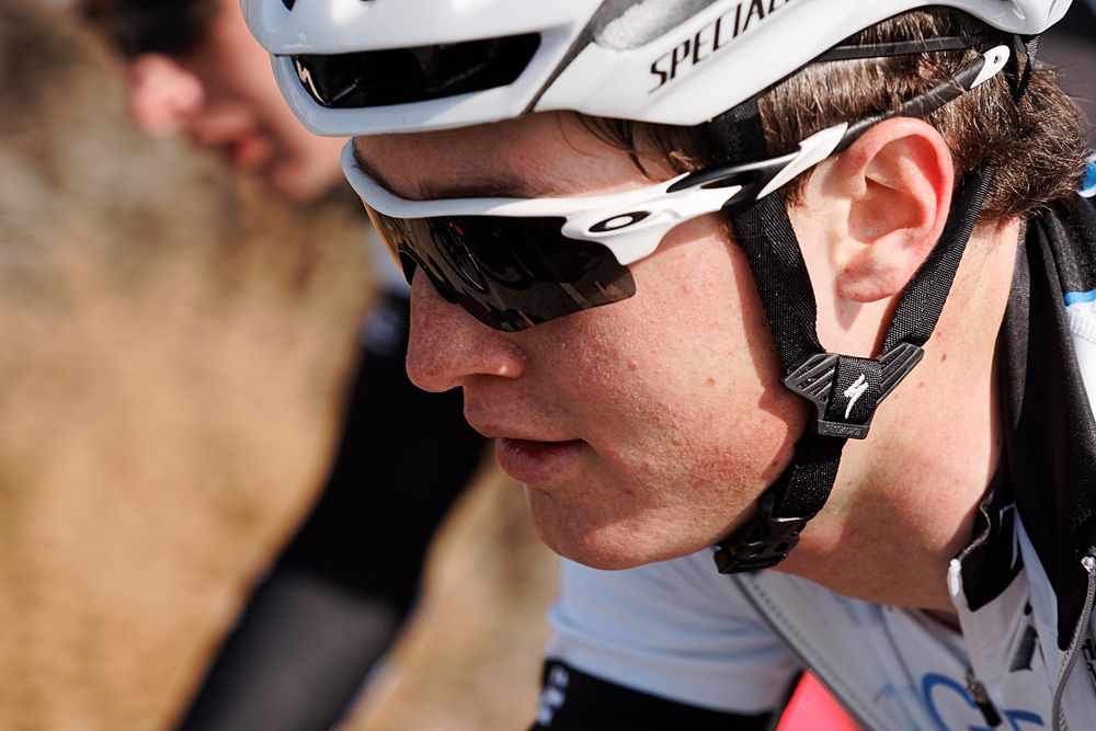 Greg Daniel at the Axeon-Hagens Berman team training camp in California