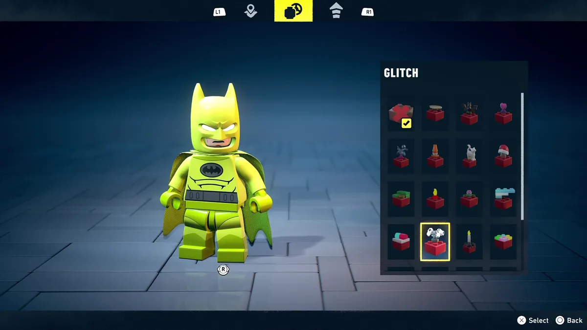  Legacy of the Dark Knight Red Brick outfit