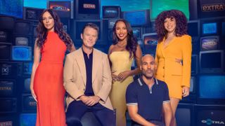 'Extra' is hosted by Billy Bush with correspondents Melvin Robert, Mona Kosar Abdi, Megan Ryte and Terri Seymour. 