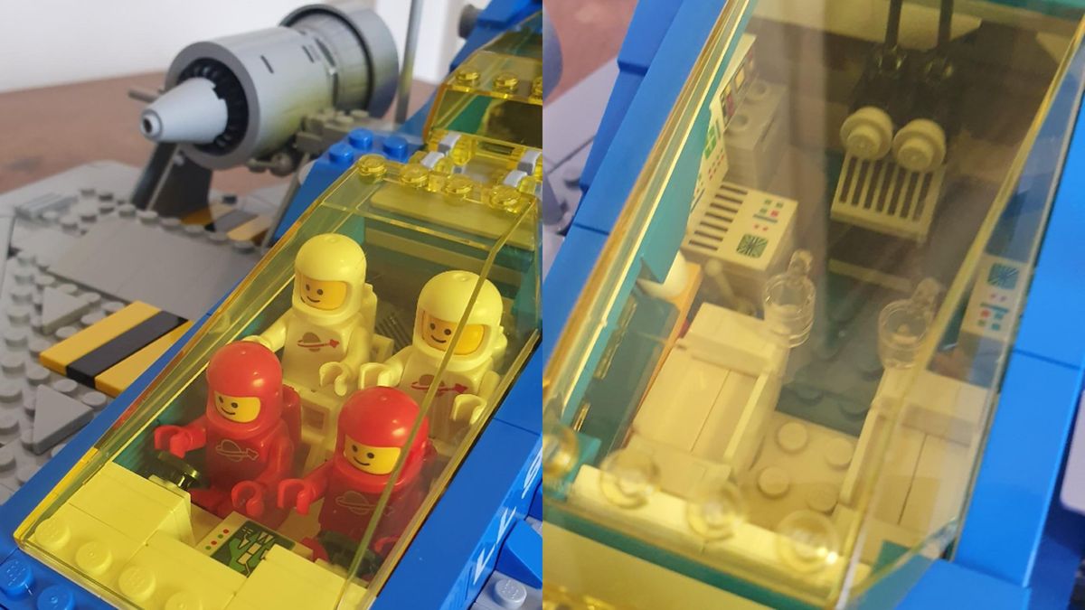 Lego Icons Galaxy Explorer 10497 cockpit
