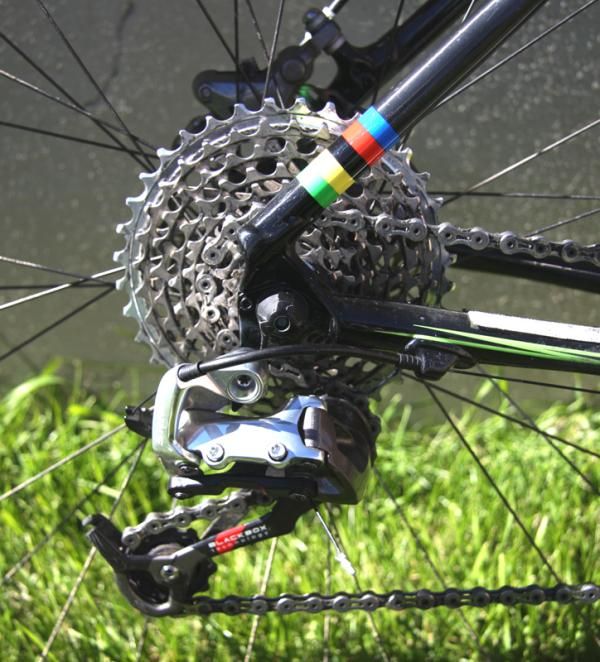 SRAM XX 11x36 rear cassette.