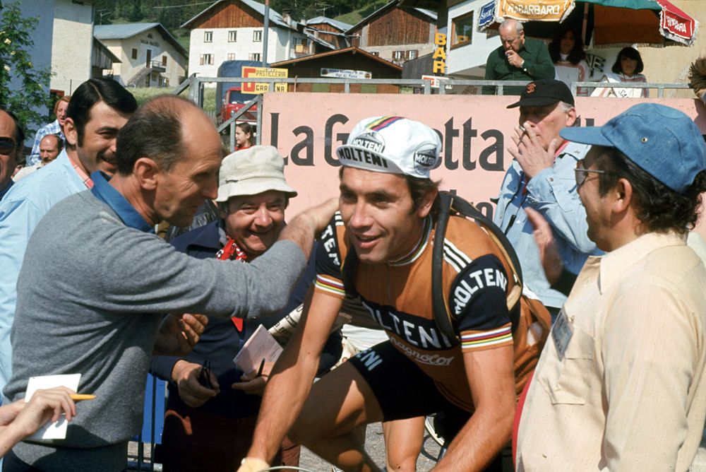 1976, Giro d'Italia, stage 20 Eddy Merckx