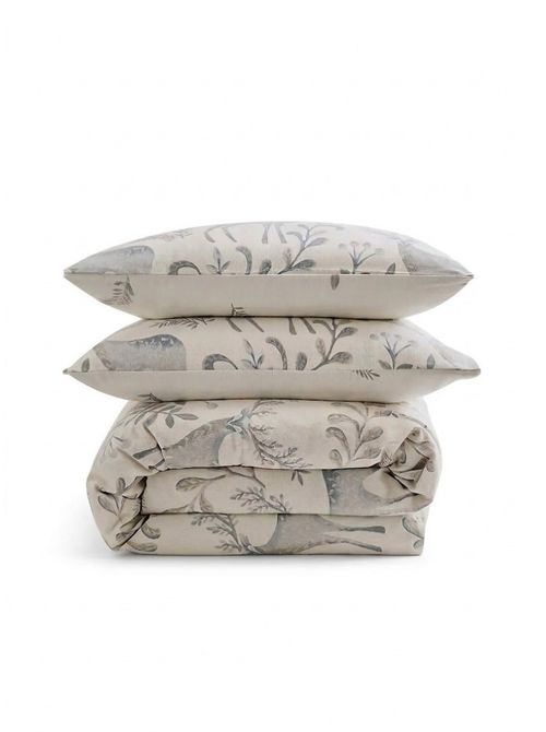 Winter Wisp 100% Brushed Cotton Duvet Cover & Pillowcase Set