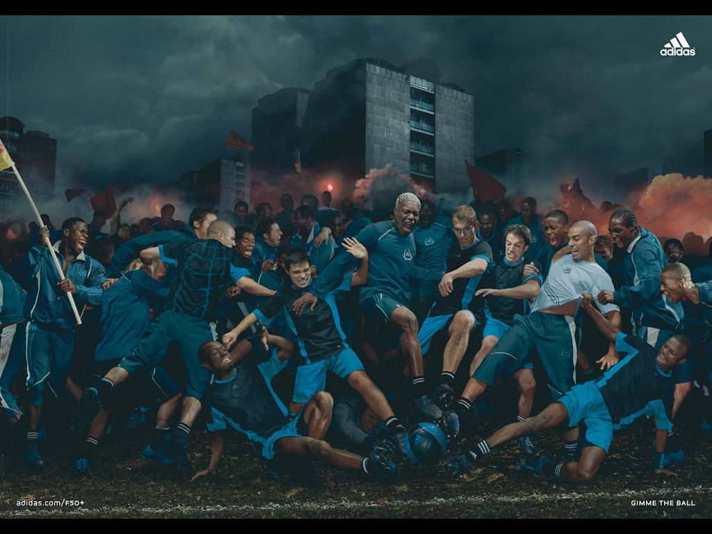Adidas F50+ advert