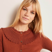 Abercorn Scallop Cardigan: £75, £52.50 (save £17.50) | Boden