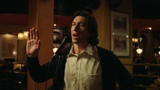 Adam Driver singing "Being Alive" in Marriage Story