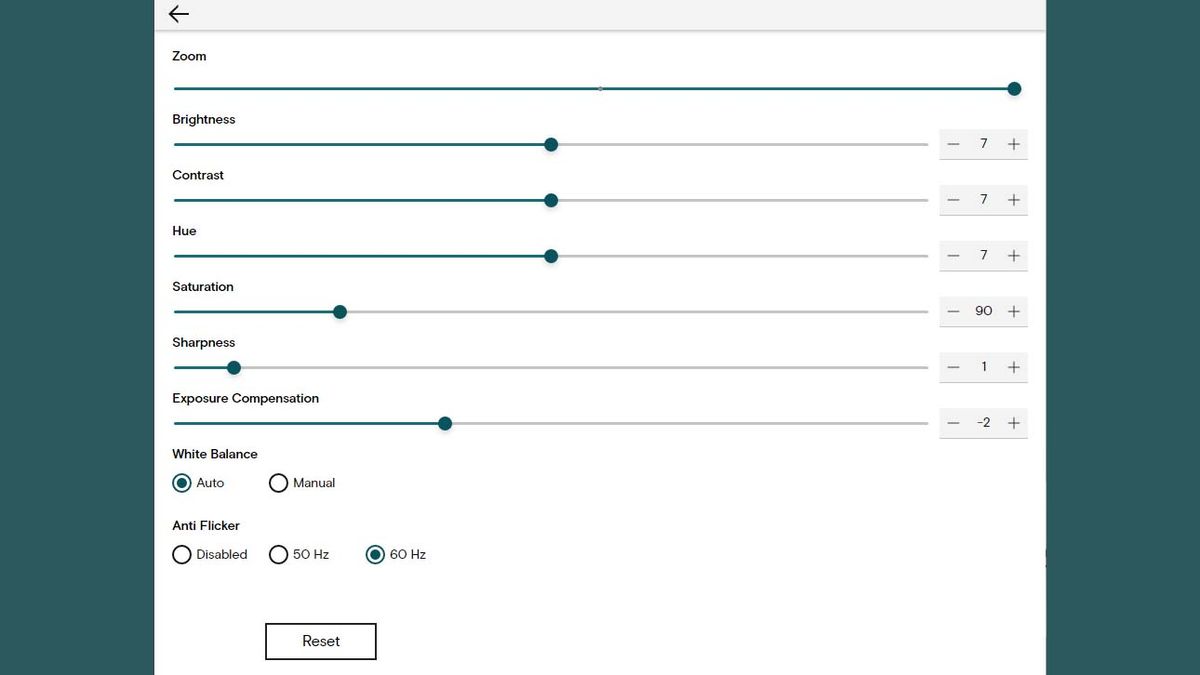 EPOS Connect advanced settings.