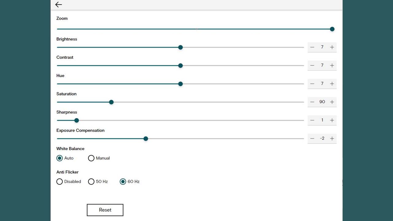 EPOS Connect advanced settings.