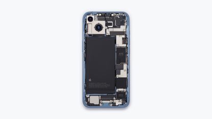 The internals of the iPhone 14