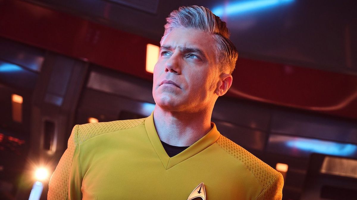 Anson Mount as Christopher Pike in Star Trek: Strange New Worlds