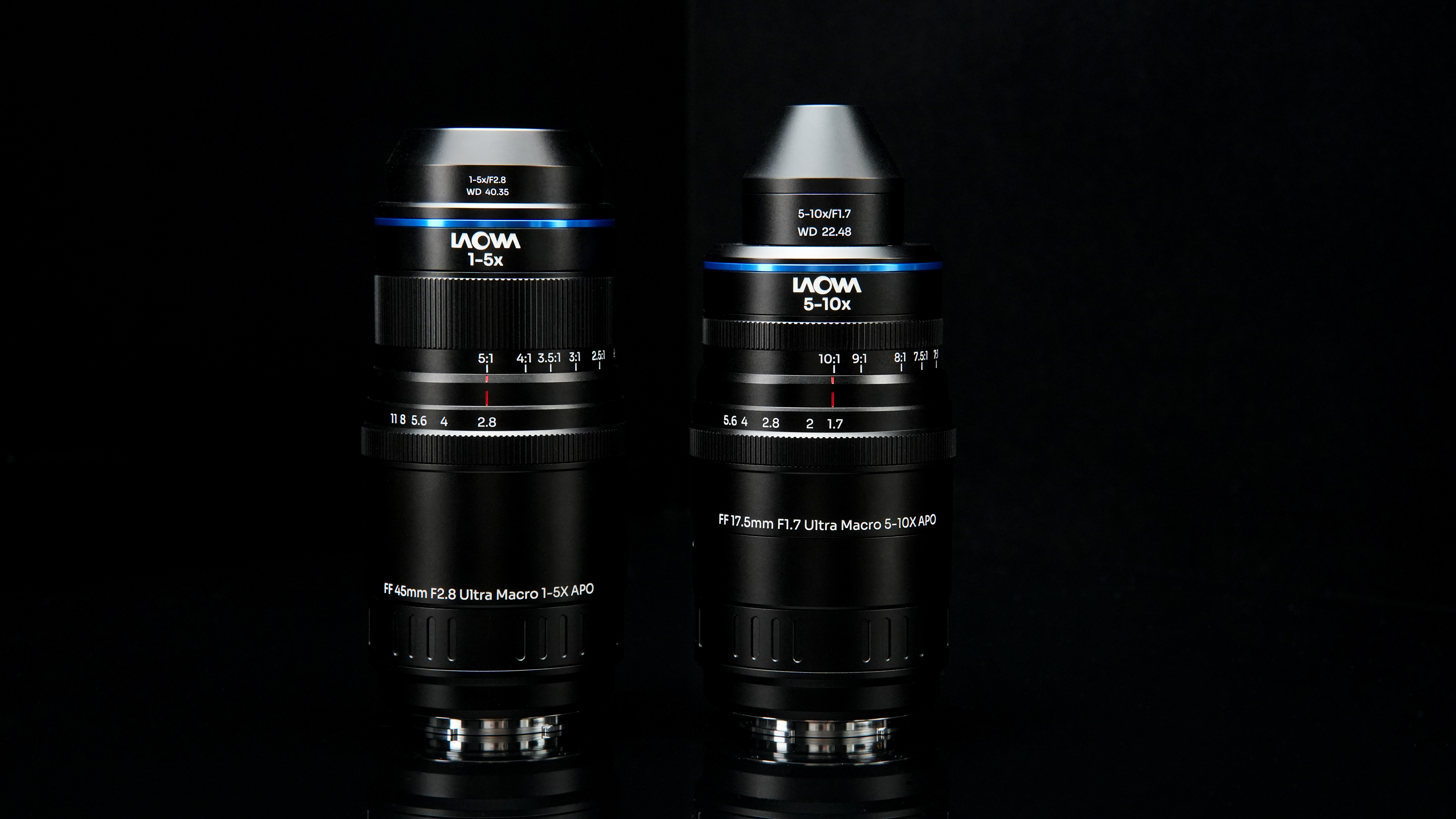 The Laowa Asken 17.5mm f/1.7 5-10x Ultra Macro APO and Asken 45mm f/2.8 1-5x Ultra Macro APO