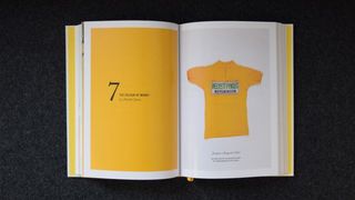 The image selection and design of The Yellow Jersey is a charming complement to the content