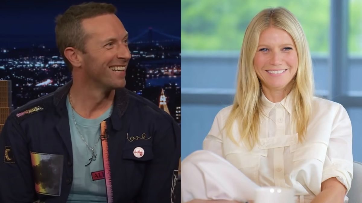 Chris Martin talks to Jimmy Fallon on The Tonight Show, while Gwyneth Paltrow has a conversation on The Goop Lab