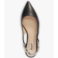 Dune Hollywood Embellished Leather Pumps |Was £85 now £59.50