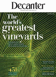 Decanter magazine December 2022