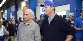 Larry David and Bob Einstein in Curb Your Enthusiasm on HBO