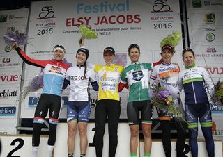 Cecchini wins stage 1 in Garnich