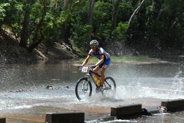 Estonian Allan Oras en route to a stage victory.