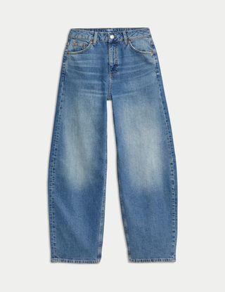 Mittelschwere, entspannte Horseshoe-Jeans