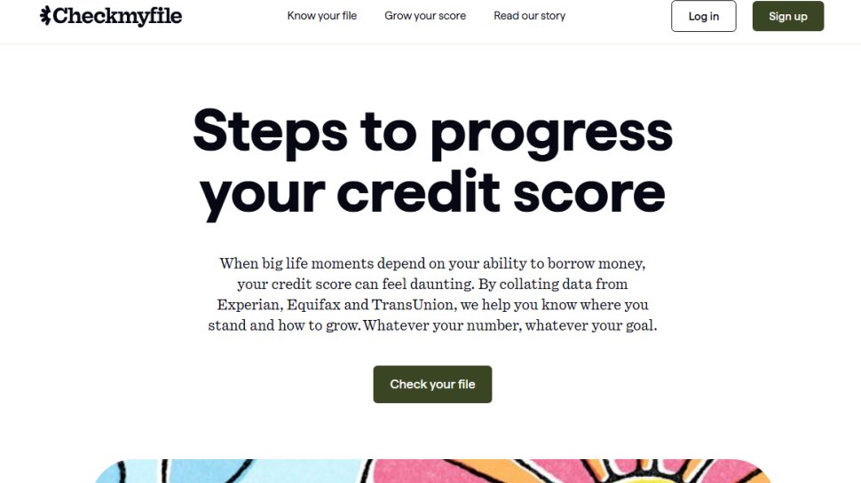 Website screenshot of CheckMyFile (August, 2025)