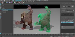 Autodesk AI ML Deformer in Maya