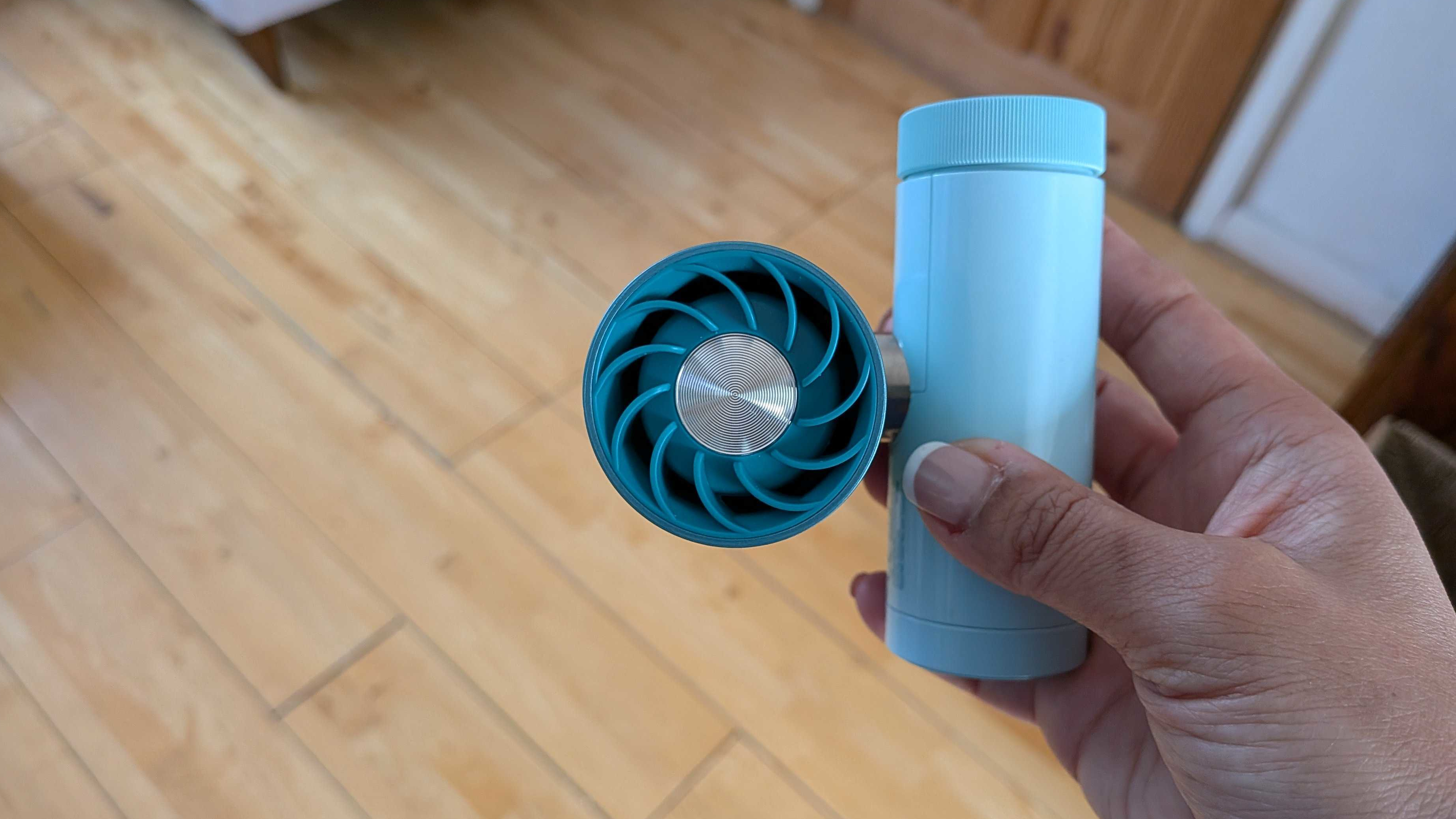 Shark ChillPill in hand