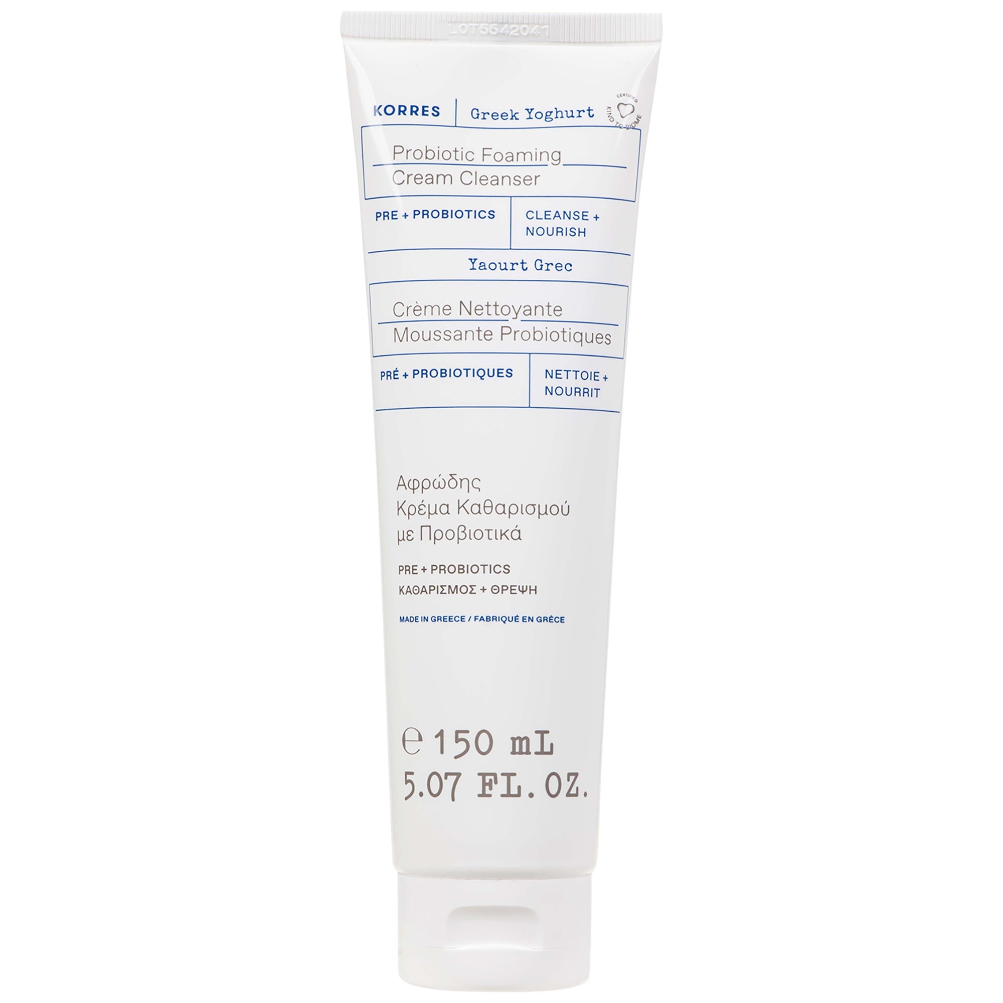 Greek Yoghurt Foaming Cream Cleanser 150 Ml