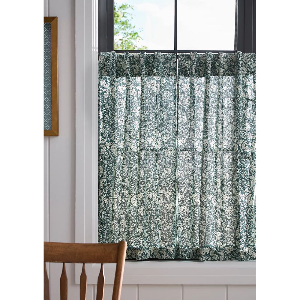 Hyacinth Printed Caf&amp;eacute; Curtains
