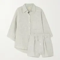 DEIJI STUDIOS + NET SUSTAIN The 03 pinstriped linen pajama set - £219 at Net-A-Porter