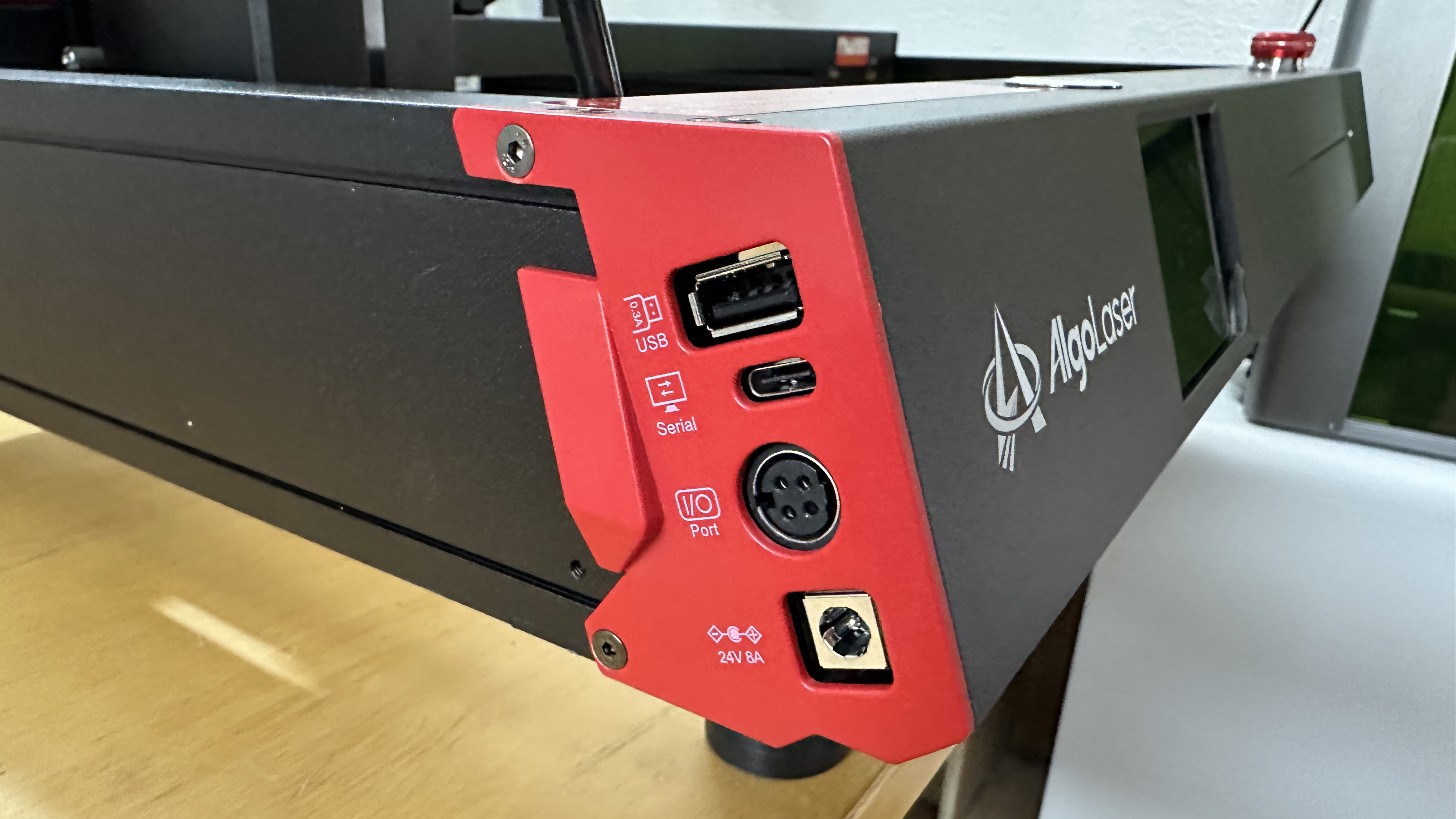Algo's Delta laser cutter
