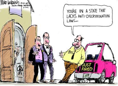
Editorial cartoon U.S. Alabama gay marriage