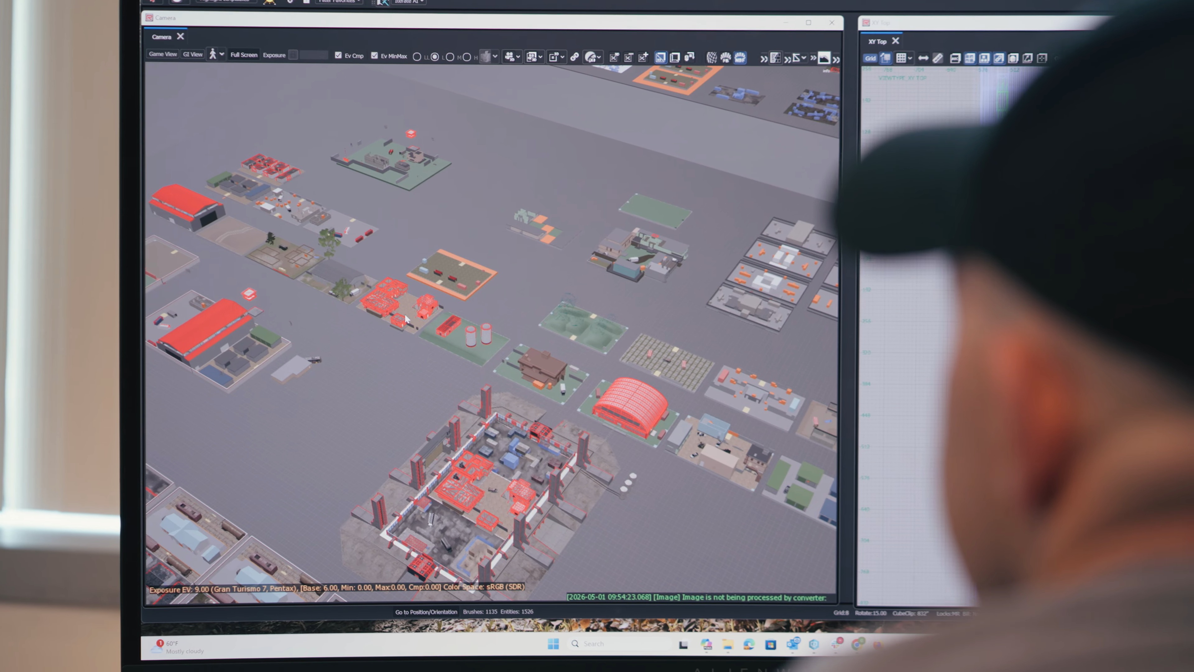 Infinity Ward leadership, Geoff Smith, showcases the slabs for the new dynamic map, Kill Block, coming to Modern Warfare 4 in October 2026.