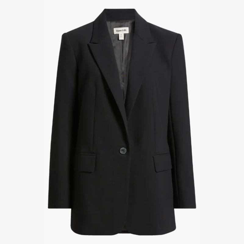 black blazer