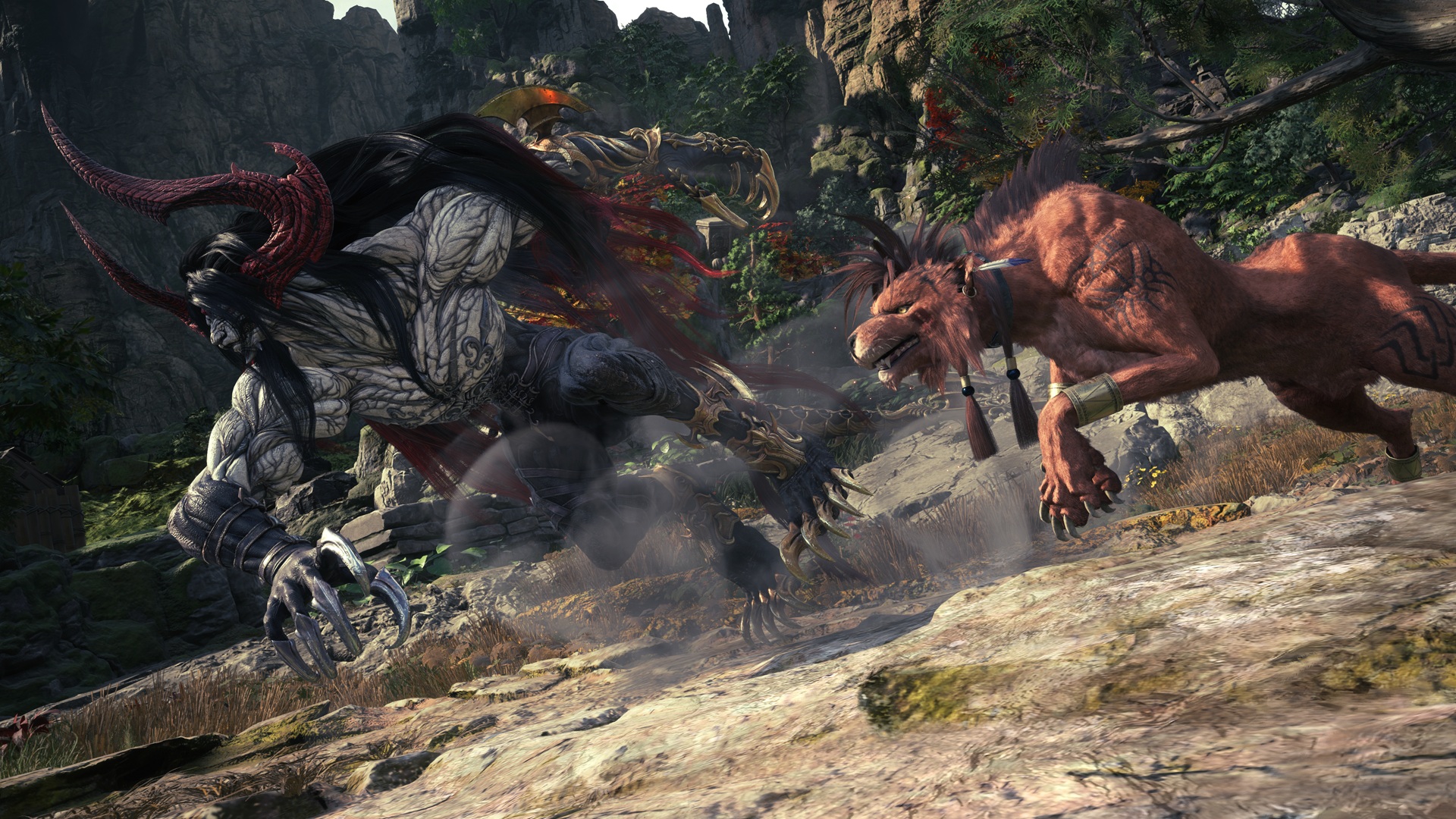 Screenshot from Final Fantasy 7 Revelation